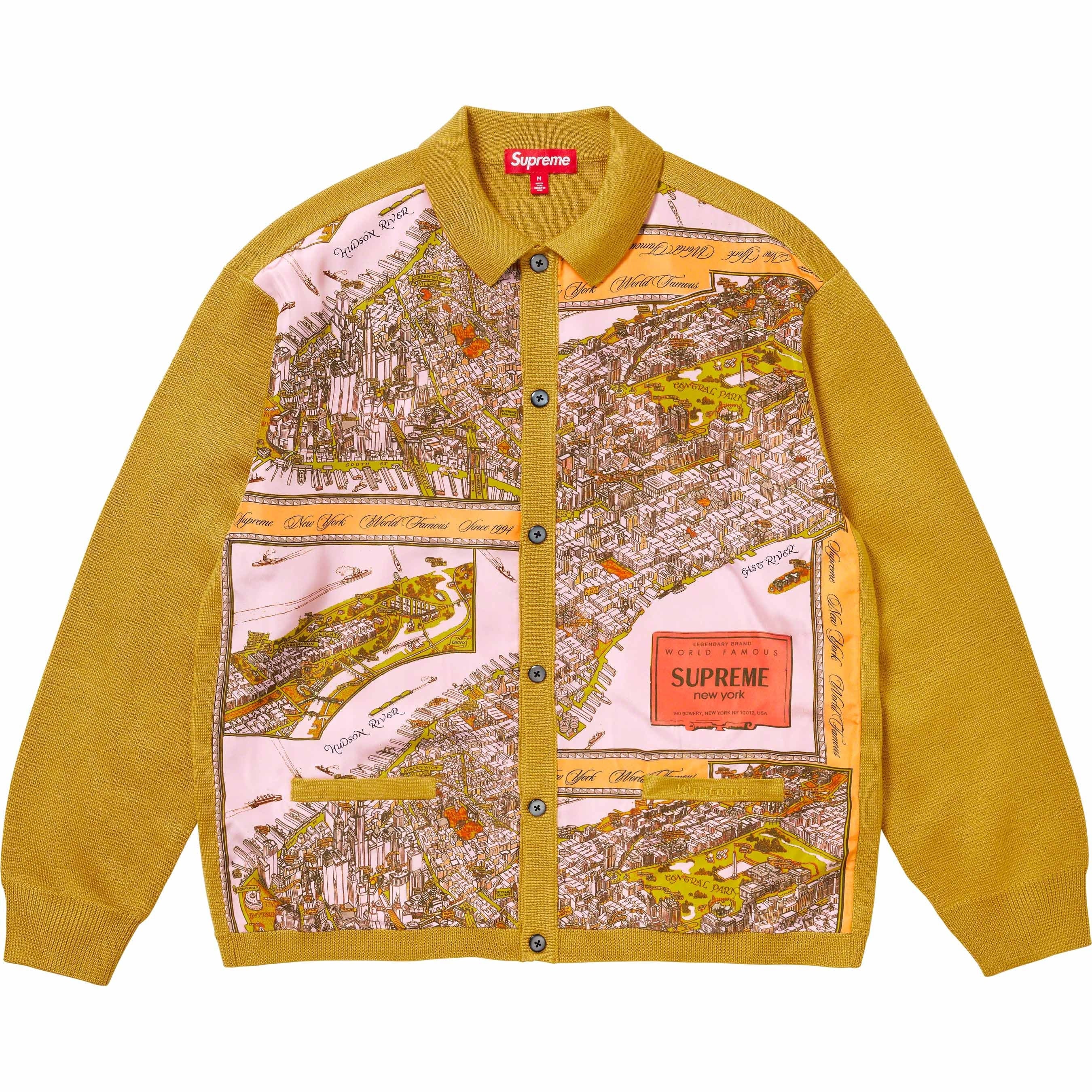 Silk Map Cardigan view 10